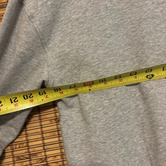 Ecothreads Graphic Sweatshirt Women’s Medium | Gray Blue Green Print | Cozy - Picture 11 of 11